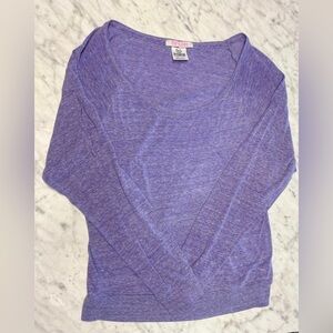 Victoria's Secret Pink Lavender Long Sleeve Top XS
